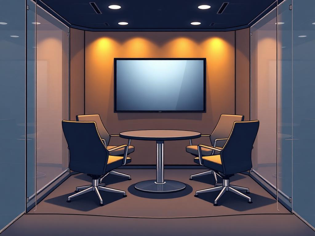 Meeting Pods interior at NEguso AI Career Hub